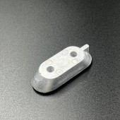 Анод струбцины Yamaha 30-50, F9.9-275, Honda BF8-15 (Алюминиевый) (65W-45251-00-AL) (Omax)