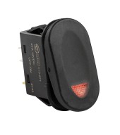 Переключатель двухпозиционный ON-OFF 12 В/21А 3Р с подсветкой Переключатель двухпозиционный ON-OFF 12 В/21А 3Р с подсветкой