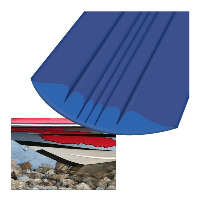 Защита киля KeelGuard, 1.5 м белый