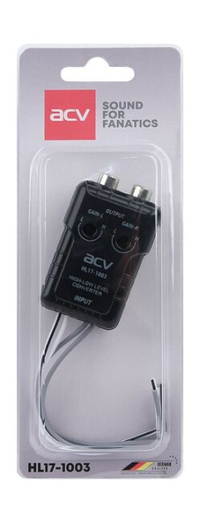 Адаптер с высокой частоты в линию 2-х канальный, регулируемый, ACV Адаптер с высокой частоты в линию 2-х канальный, регулируемый, ACV