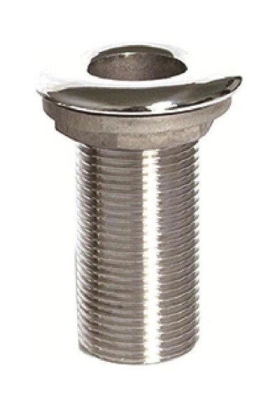 Шпигат нержавеющий, резьба 1/2" Шпигат нержавеющий, резьба 1/2"