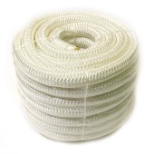 Плетеный швартовый трос c огоном 20мм*15м белый Плетеный швартовый трос c огоном 20мм*15м белый