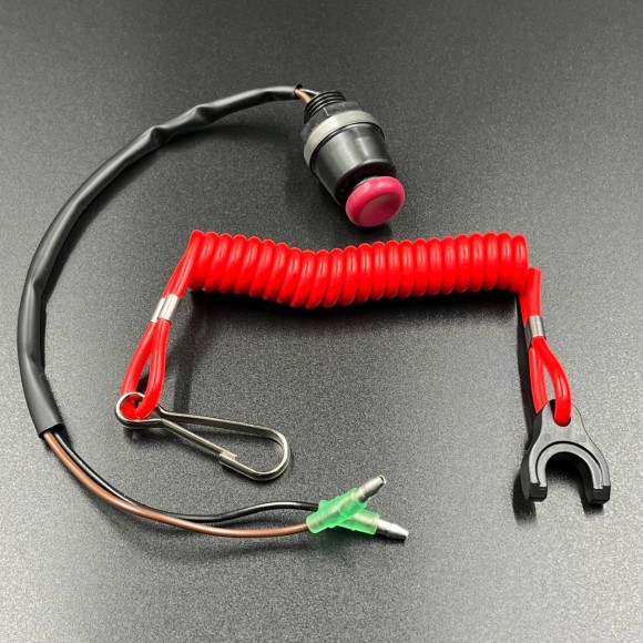 Кнопка аварийной остановки двигателя с чекой Tohatsu 8-40 (YUELANG)