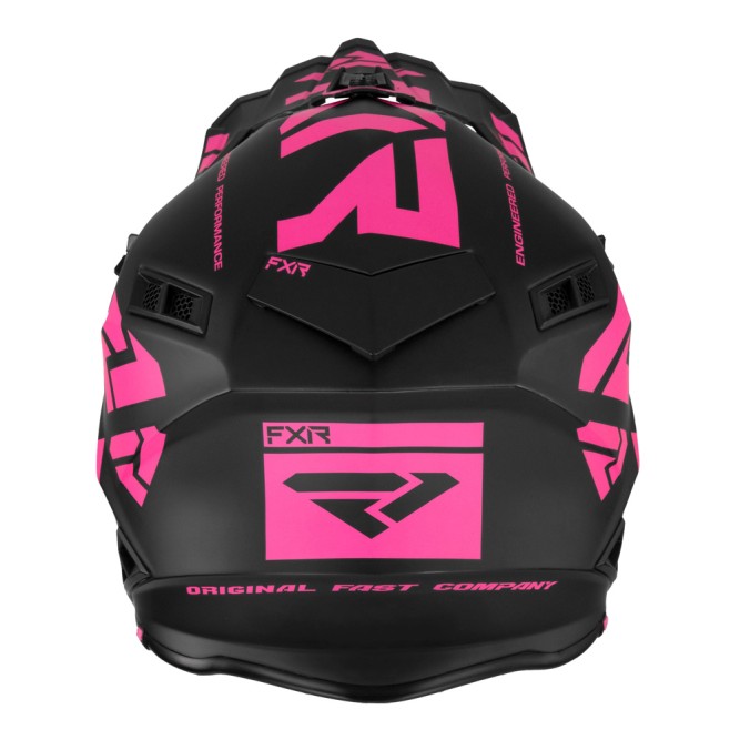 Шлем FXR Helium Race Div Black/Electric Pink, XS