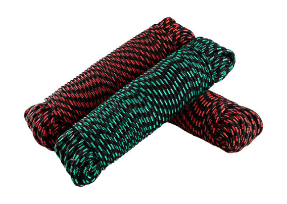 Шнур полипропиленовый плетеный d 8 мм, L 50 м