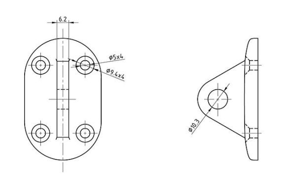 Крепление для троса Крепление для троса