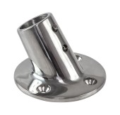 Основание стойки леера (25,4 мм), 60 град, круглое, Marine Rocket Основание стойки леера (25,4 мм), 60 град, круглое, Marine Rocket