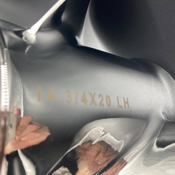 Гребной винт левого вращения VOLVO Sx Saltist AMMA(3x14 3/4x20) (Сталь) (Polastorm)