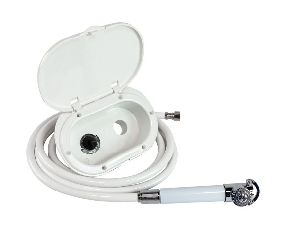 Лейка душа в коробе с выключателем, 2,5 м Лейка душа в коробе с выключателем, 2,5 м