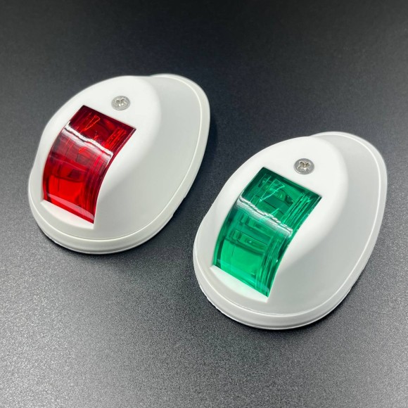 Огни ходовые(комплект)(91.5x59x33мм)белый (Sunfine)