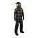 Комбинезон FXR Helium с утеплителем Black/Plaid/Inferno, XL