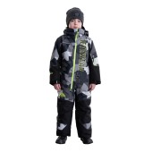 Детский комбинезон Jethwear Odin&Olivia с утеплителем Grey Camo, 122-128 (6-8Y)