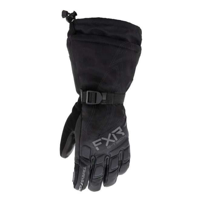 Перчатки FXR Transfer E-Tech с подогревом Black, XL