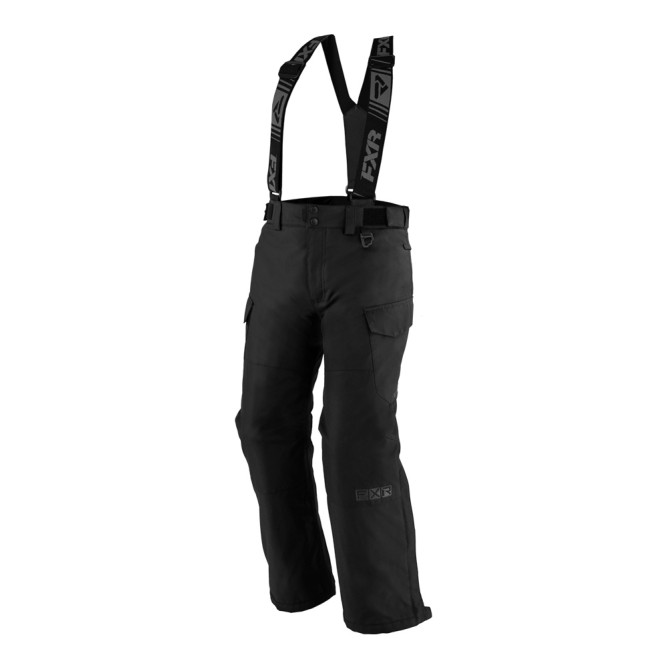 Детский полукомбинезон FXR Kicker с утеплителем Black, 16
