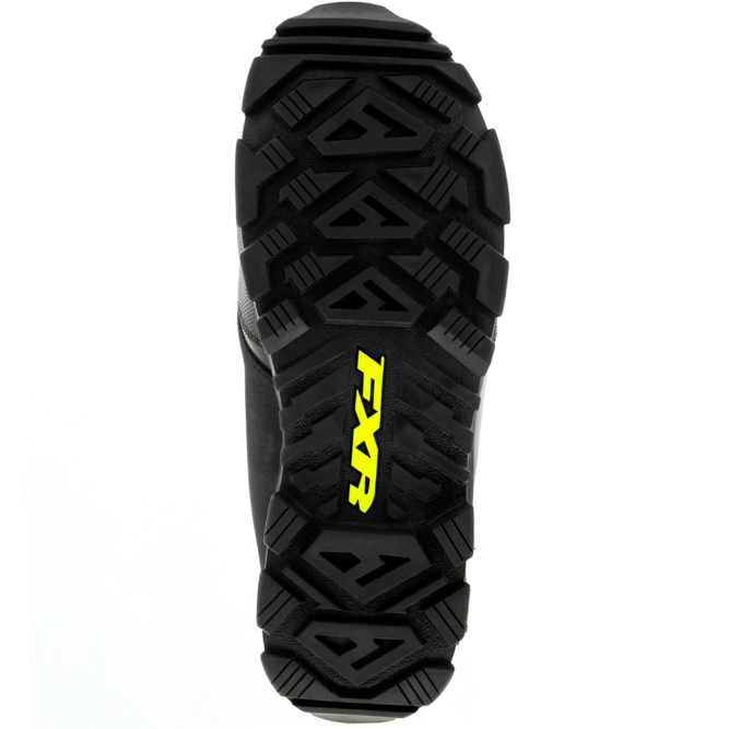 Ботинки FXR X-Cross Pro BOA с утеплителем Black/Hi Vis, 10.5/12.5/44