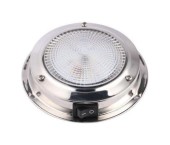 Светильник каютный светодиодный 12В, D137 мм, белый свет
