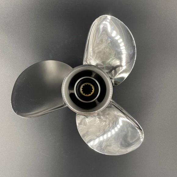 Гребной винт Yamaha 40-55, F30-60 Stella (3x11 3/8x14) (Сталь) (Polastorm)