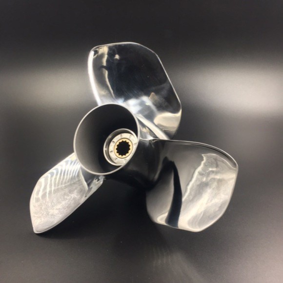 Гребной винт Yamaha 40-55, F30-60 Stella (3x11 3/8x14) (Сталь) (Polastorm)