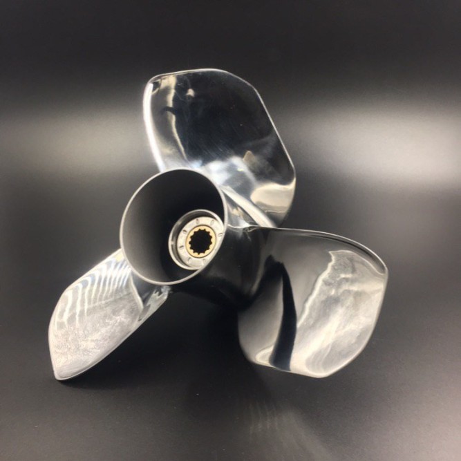 Гребной винт Yamaha 40-55, F30-60 Stella (3x11 3/8x14) (Сталь) (Polastorm)