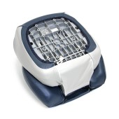 Сиденье мягкое складное Fish Pro, сине-серое