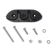 Утка швартовая складная SUNFINE 120 мм, черный нейлон