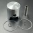 Поршневой комплект Yamaha ET340 (+0.50mm) (8G8-11636-00) (Osaka)