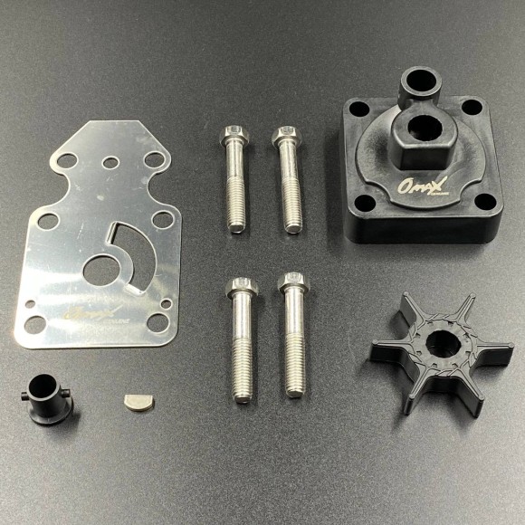 Ремкомплект помпы охлаждения Yamaha 9.9-15, F9.9-15 (с корпусом) (Omax)