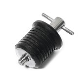 Пробка резиновая сливная SUNFINE 25 мм с вентилем фиксатора