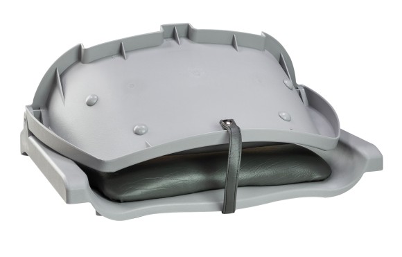 Кресло складное мягкое TRAVELER, цвет серый/черный Кресло складное мягкое TRAVELER, цвет серый/черный