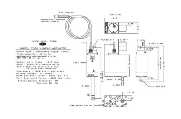Насос гидравлический в сборе для подъемников CMC PT130 и PL65 (кроме 65302_PL65) Насос гидравлический в сборе для подъемников CMC PT130 и PL65 (кроме 65302_PL65)