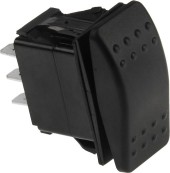 Переключатель трехпозиционный (ON)-OFF-(ON) 12 В/20А 6Р без фиксации