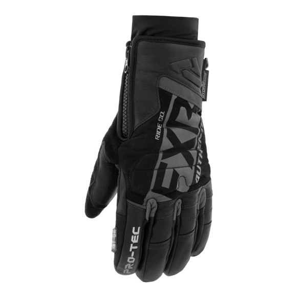 Перчатки FXR PRO-TEC LEATHER Black, S