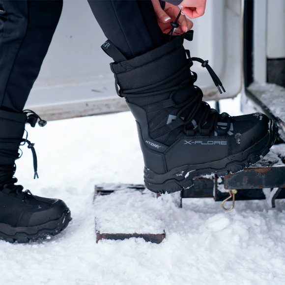 Ботинки FXR X-Plore Short с утеплителем Black Ops, 10/12/43