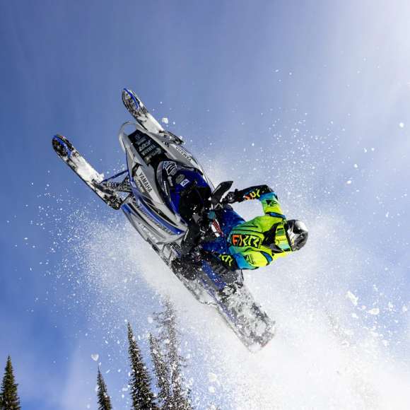 Комбинезон FXR Helium с утеплителем Blue-Hi Vis Fade/Inferno, XL Комбинезон FXR Helium с утеплителем Blue-Hi Vis Fade/Inferno, XL