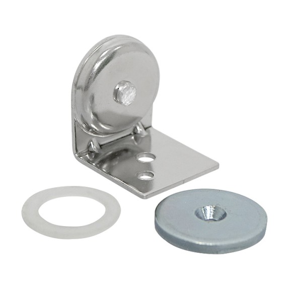Фиксатор магнитный для двери 31*28*31мм, нерж.сталь Фиксатор магнитный для двери 31*28*31мм, нерж.сталь