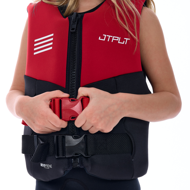 Детский спасательный жилет JetPilot Cause F/E Youth Eco Vest L50 Red, 140
