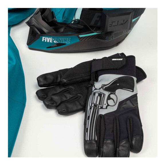 Перчатки 509 Freeride с утеплителем Black Revolver, XL Перчатки 509 Freeride с утеплителем Black Revolver, XL