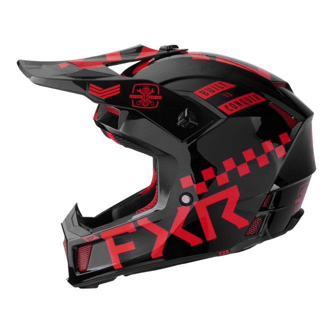Шлем FXR Clutch Gladiator Nuke Red, M