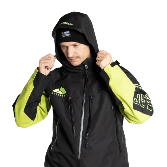 Комбинезон Jethwear The One с утеплителем Black/Lime, XXL Комбинезон Jethwear The One с утеплителем Black/Lime, XXL