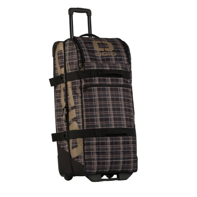 Сумка Ogio Trucker на колесиках plaidley tan/black