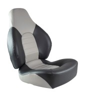 Сиденье мягкое складное Fish Pro, угольно-серое