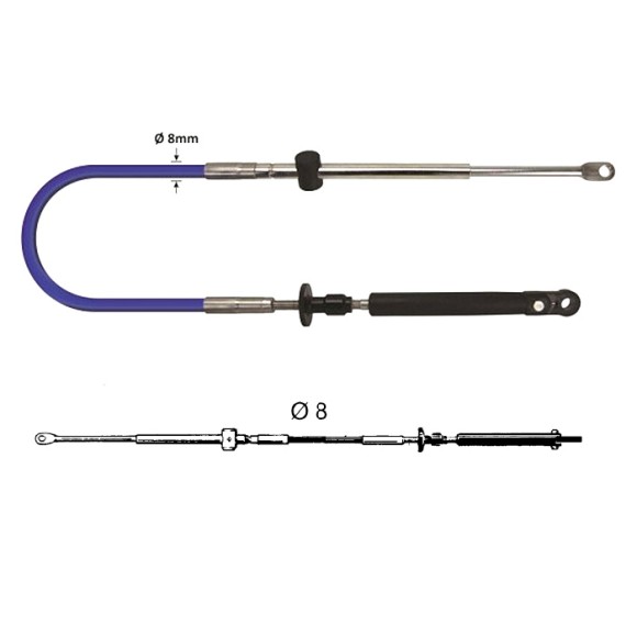 Трос управления Mach14 14" (4,27м)