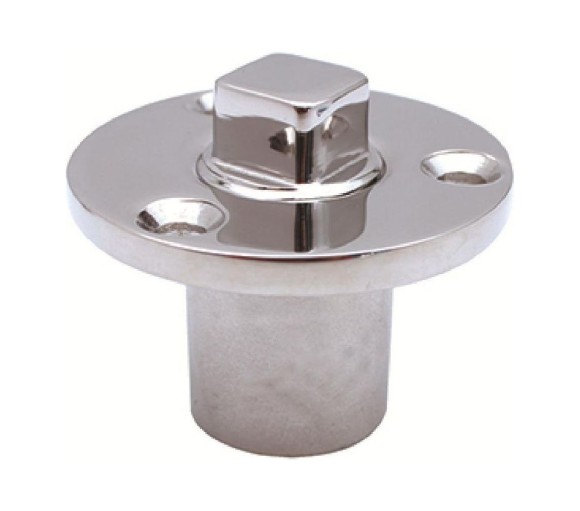 Шпигат нерж. 24,5мм с резьбовой пробкой, Marine Rocket