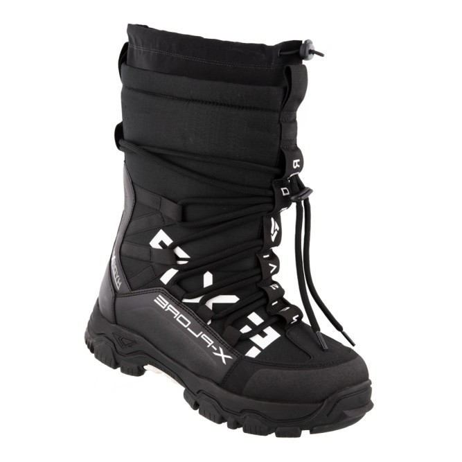 Ботинки FXR X-Plore Short с утеплителем Black/White, 12/46