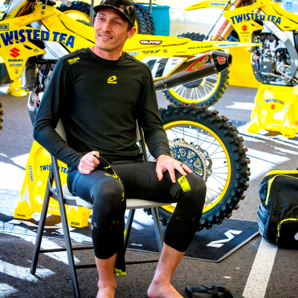 Леггинсы защитные EVS Tug 3/4 Impact с утеплителем Black, 2XL