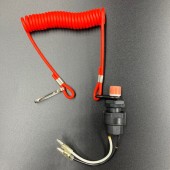 Кнопка аварийной остановки двигателя с чекой Yamaha 9.9-250, F4-350 (Osaka)