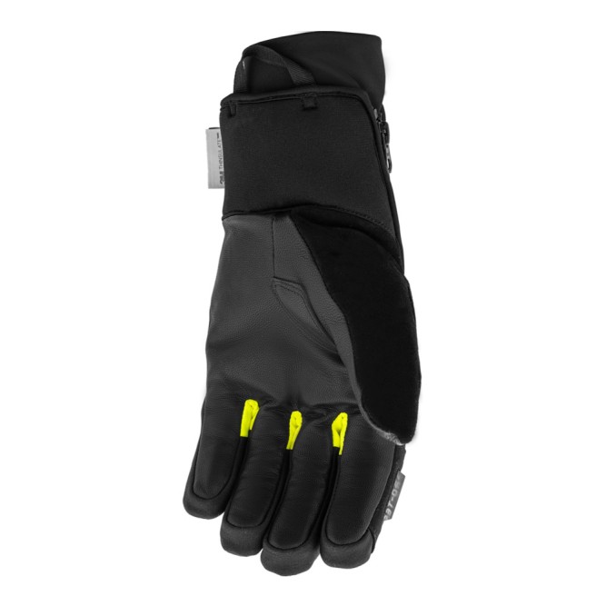 Перчатки FXR Transfer с утеплителем Black/Hi Vis, S