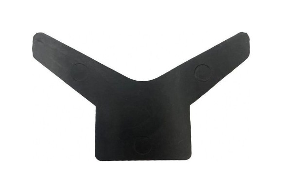 Упор подкильный 3", ширина 2-7/8", d-1/2", черный Упор подкильный 3", ширина 2-7/8", d-1/2", черный