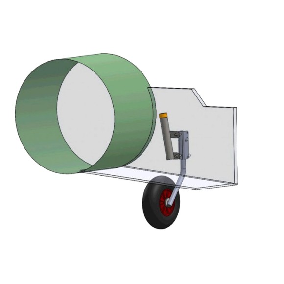 Держатель спиннинга (крепление к транцу НЛ) 2 шт. в комплекте