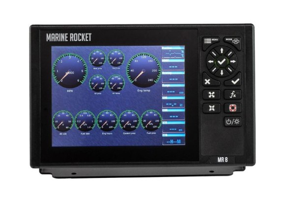 Картплоттер морской 8C", Marine Rocket